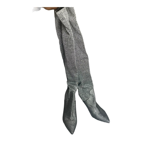 Knee high, slouch, pull on boot. Size 7.5 3.5 in heel - Picture 2 of 4